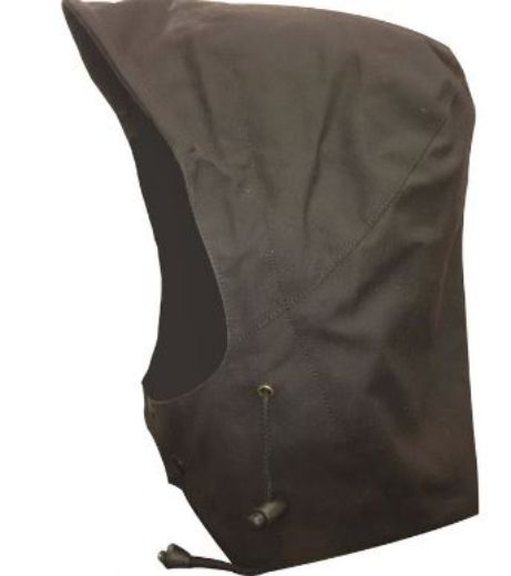 Picture of Caution Oilskin Dome-On Hood