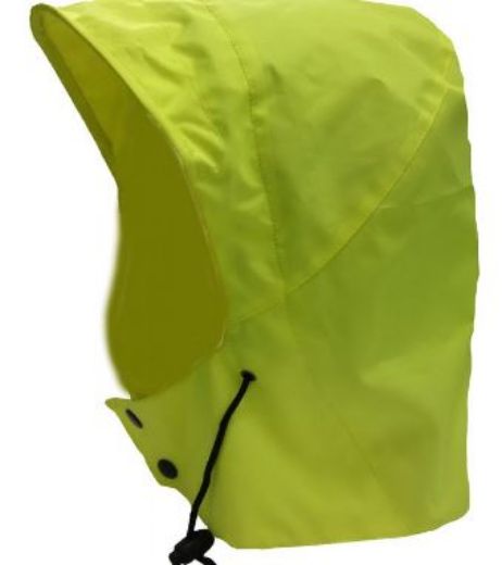 Picture of Caution Oilskin Dome-On Hood