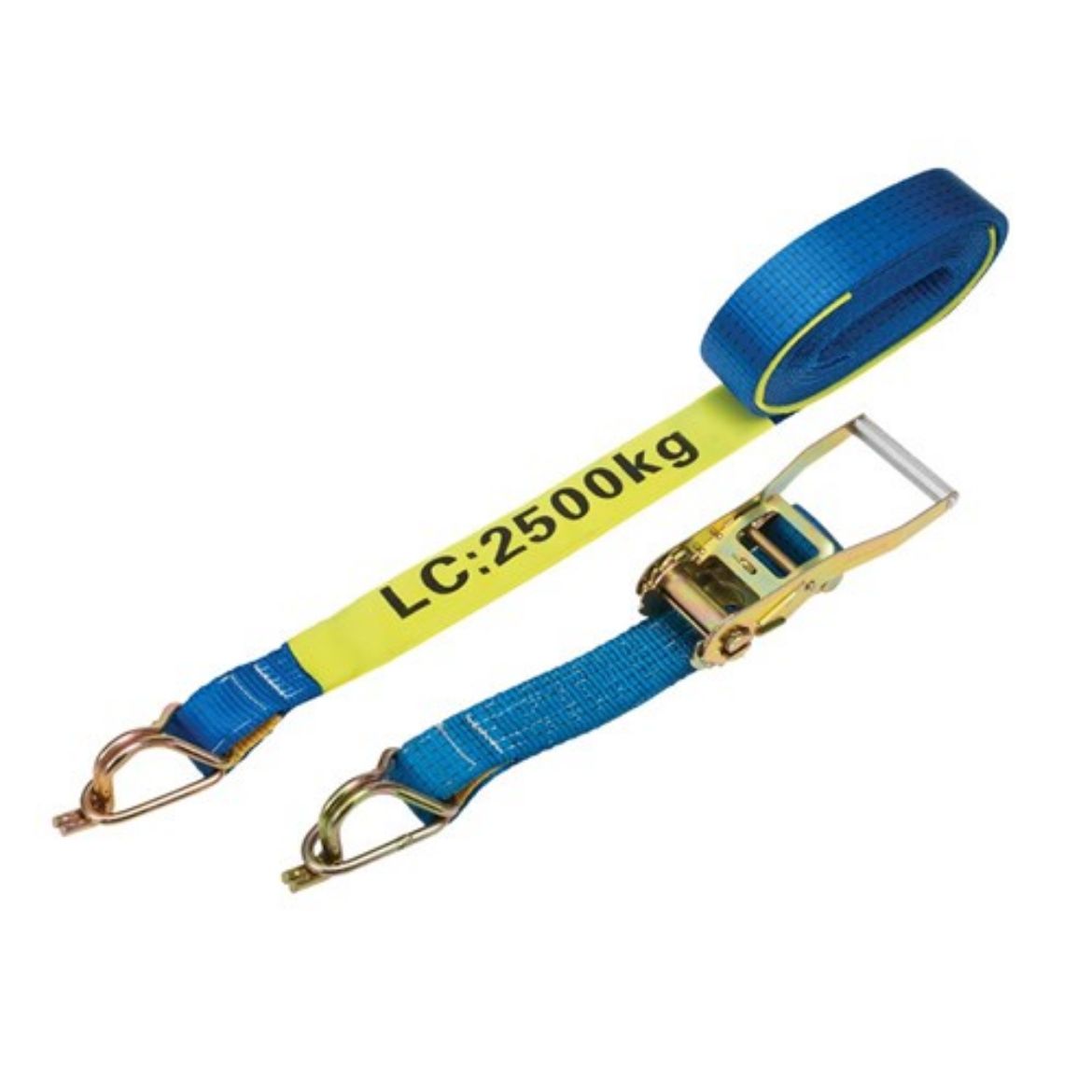 Picture of Ratchet Tie Down 50mm x 9M 2.5T Captive J-Hook