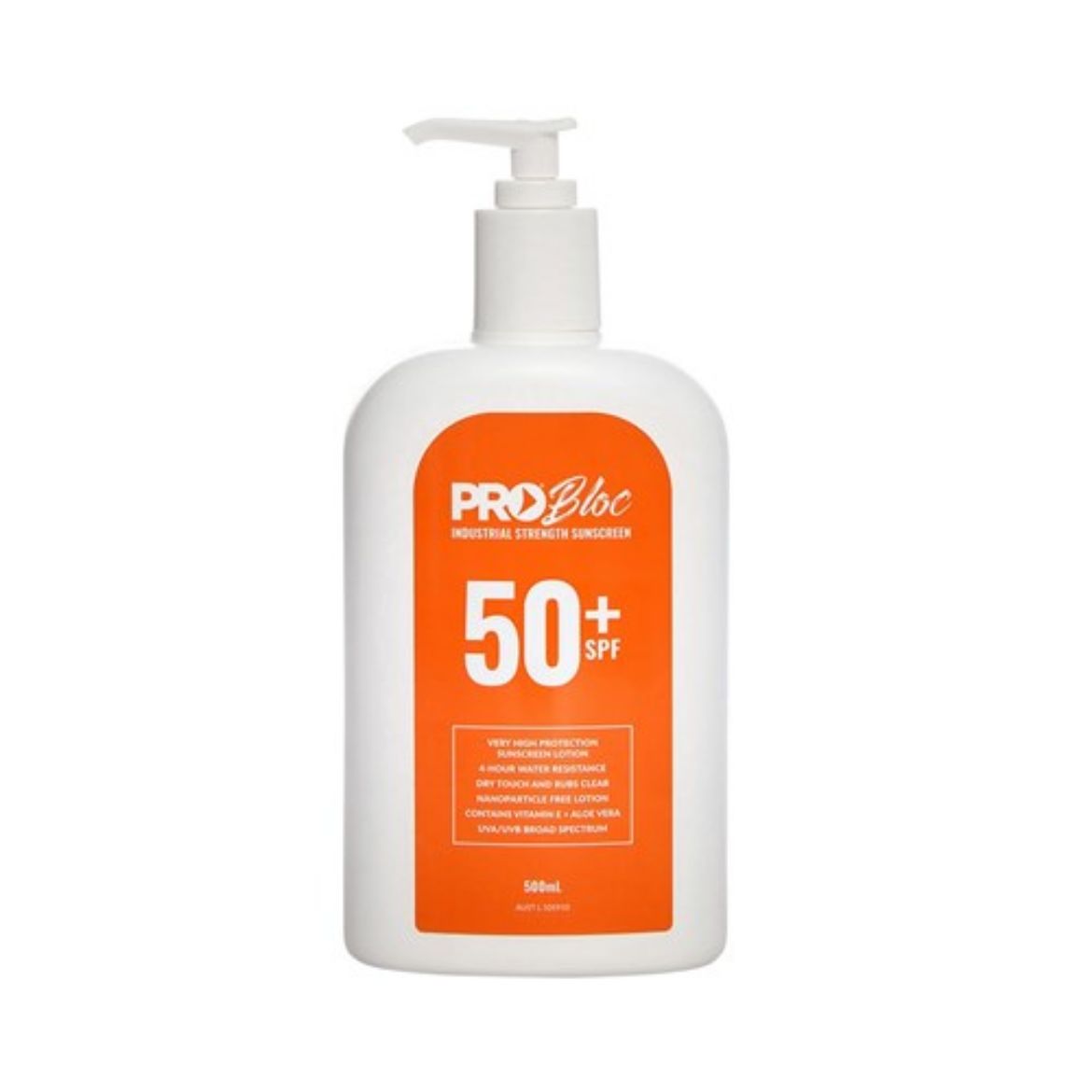 Picture of Pro-Bloc 50+ Sunscreen - 500Ml Pump Bottle