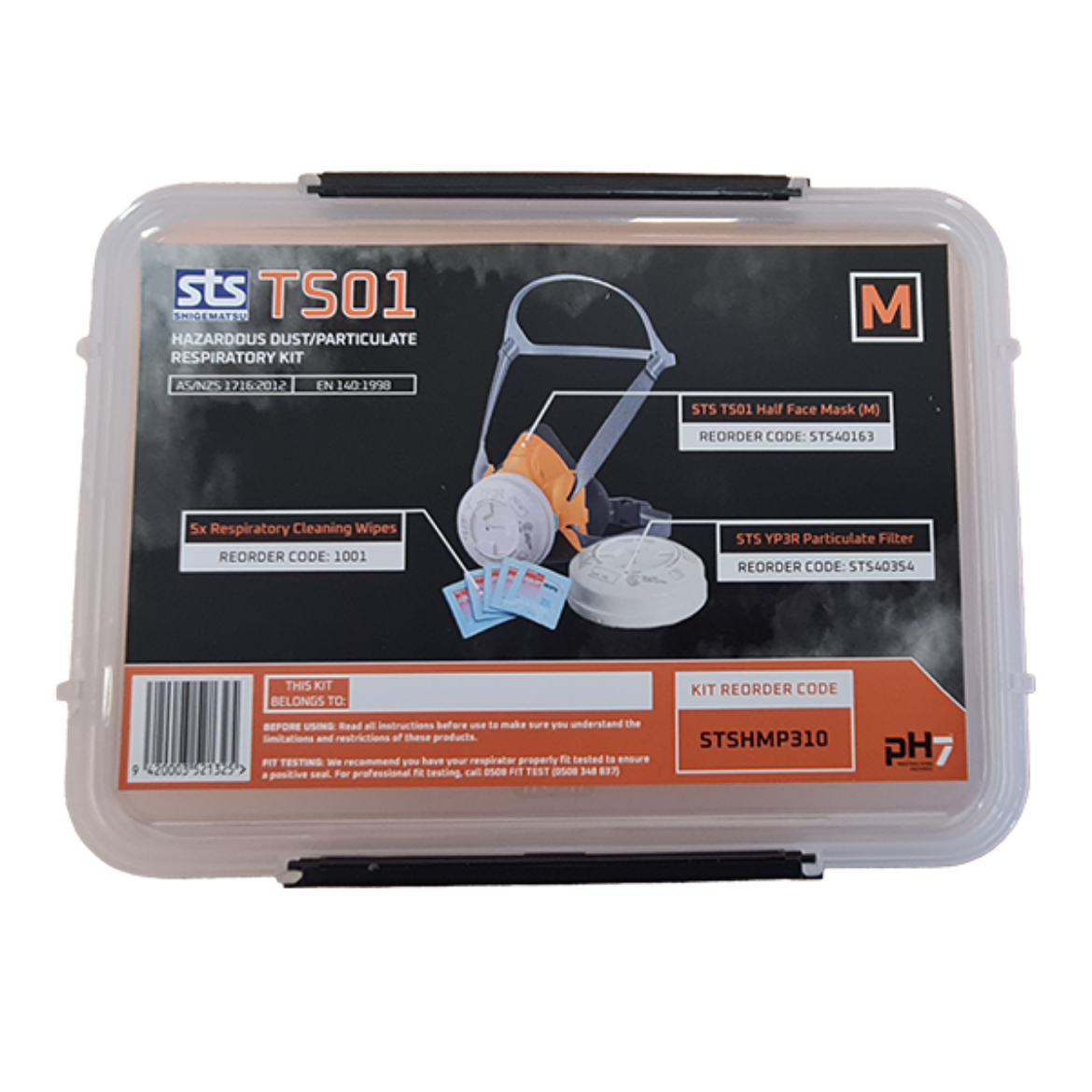 Picture of TS01 Hazardous Dust/Particulate Face Mask Kit