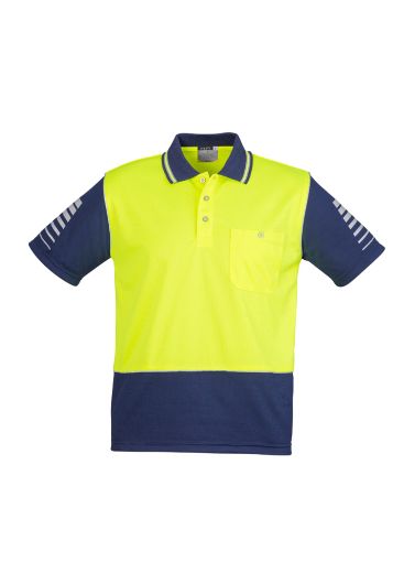 Picture of Mens Hi Vis Zone Polo