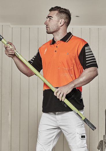Picture of Mens Hi Vis Zone Polo