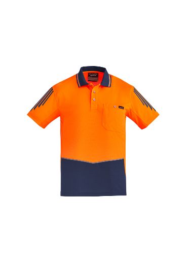 Picture of Mens Hi Vis Flux S/S Polo