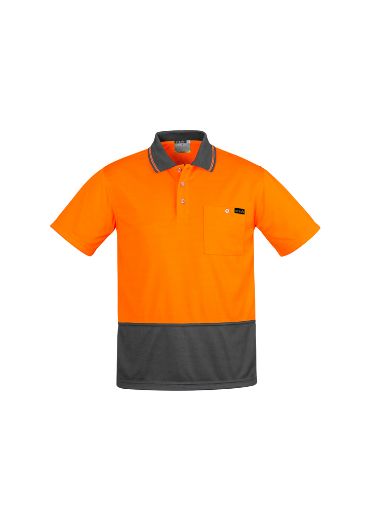 Picture of Mens Comfort Back S/S Polo