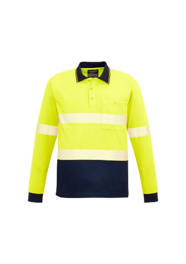 Picture of Hi Vis Segmented L/S Polo