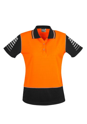 Picture of Womens Hi Vis Zone Polo