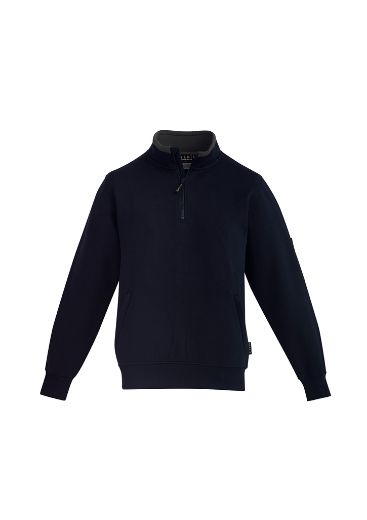 Picture of Mens 1/4 Zip Brushed Fleece