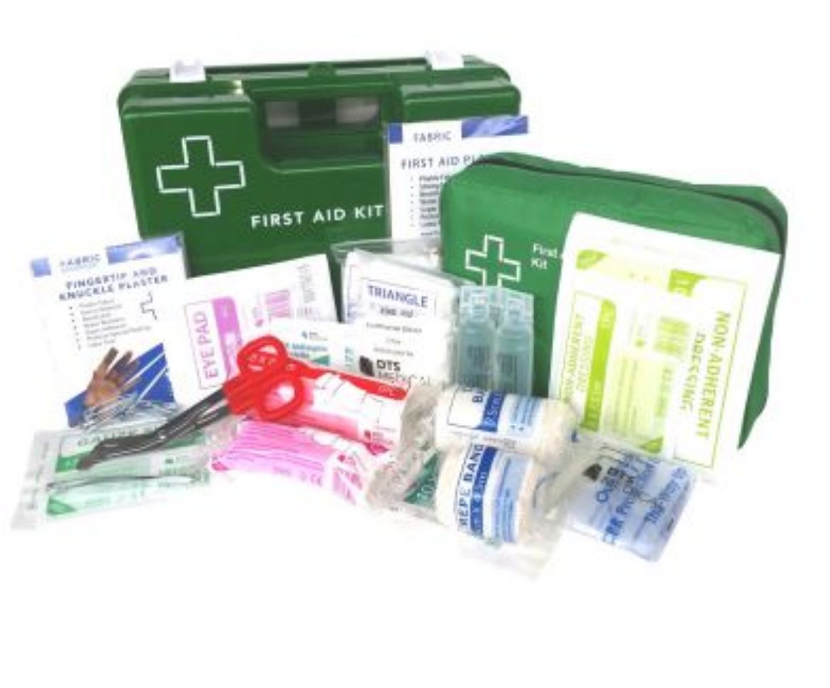 Picture of Work Place 1-5 Person in Soft Green Bag First Aid Kit