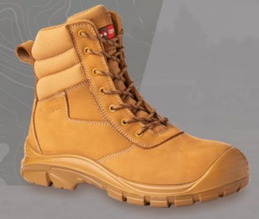Picture of The Waihi Zip Safety Boots - Wheat
