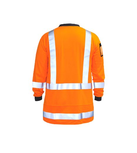 Picture of Hi Vis Rugger Shirt Long Sleeve