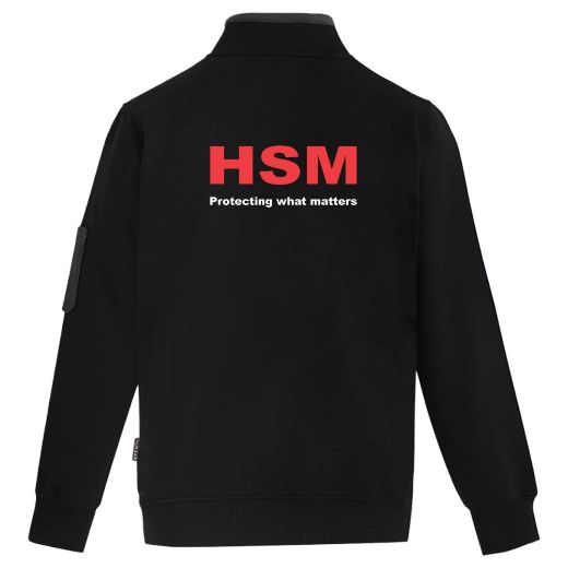 Picture of Mens 1/4 Zip Brushed Fleece