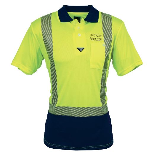Picture of Hi Vis Inset Polo Day/Night