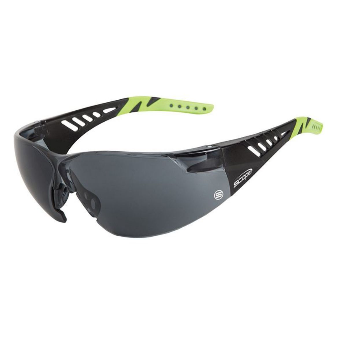 Picture of Scope Biosphere Black/Lime Smoke Lens Glasses