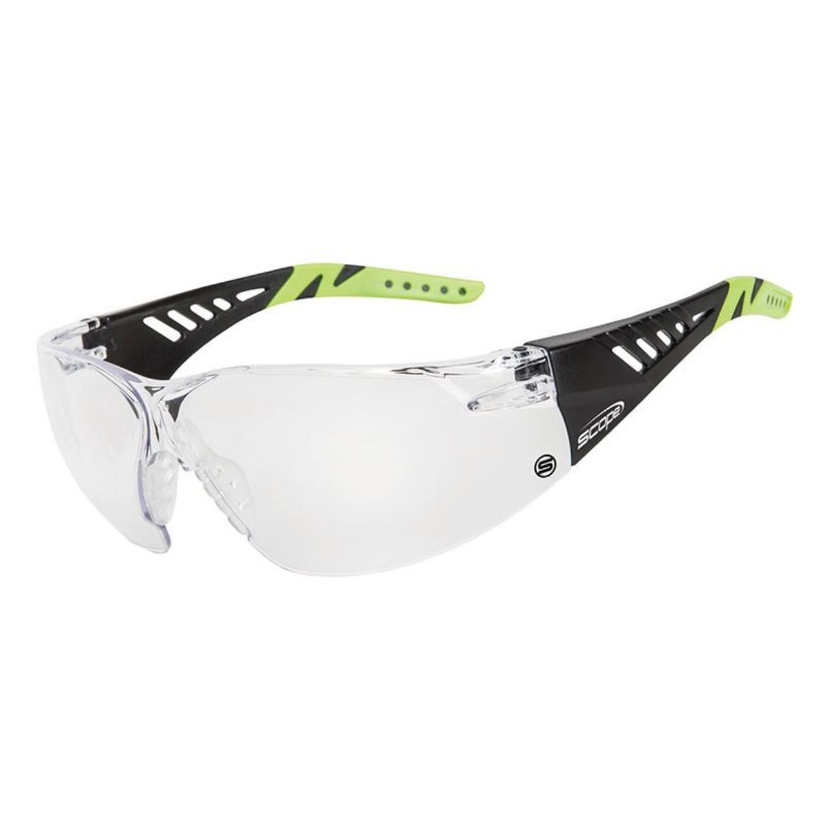 Picture of Scope Biosphere Black/Lime Clear Lens Glasses