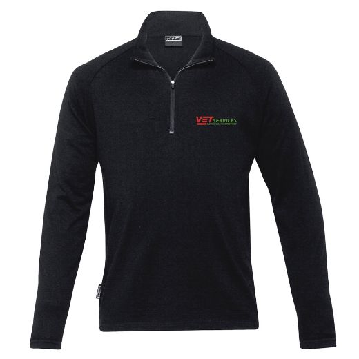 Picture of Merino Zip Pullover - Mens