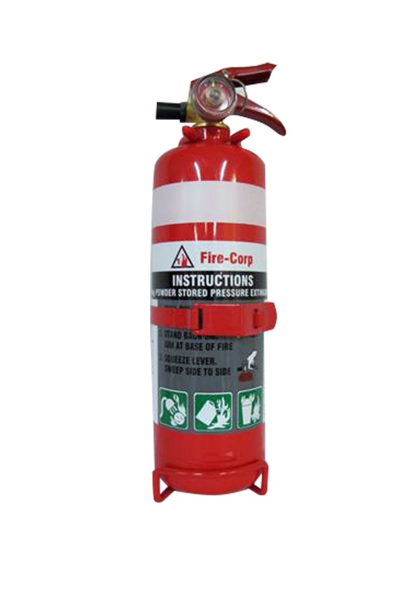 Picture of Fire Ext - 1 Kg ABE With Plastic/Metal Bracket 265Mm (H) X 800Mm (D) - With Tag