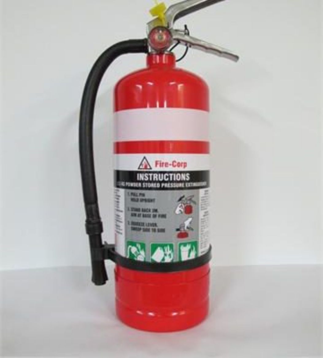 Picture of Fire Ext - 2.5 Kg ABE With Pin Type Bracket 370Mm (H) X 110Mm (D)-With Tag