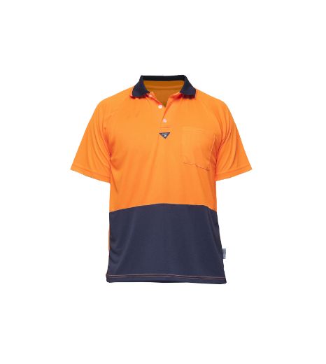 Picture of Hi Vis Raglan Polo