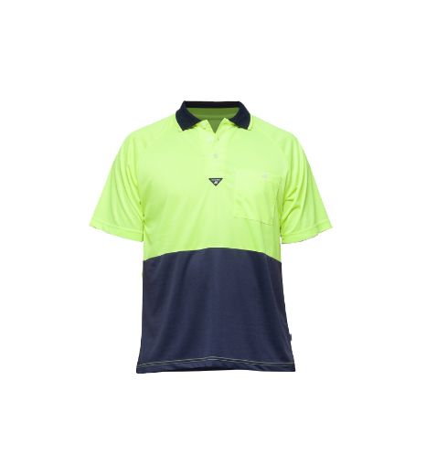 Picture of Hi Vis Raglan Polo