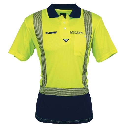 Picture of Hi Vis Inset Polo Day/Night