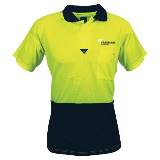 Picture of Hi Vis Raglan Polo