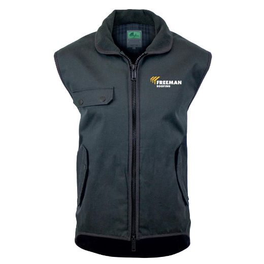 Picture of Oilskin Vest - Lined